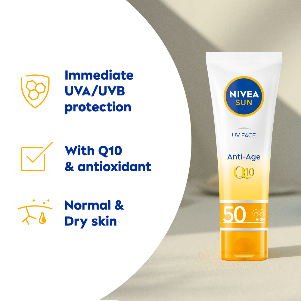 NIVEA UV Face Anti Age Q10 Cream SPF 50