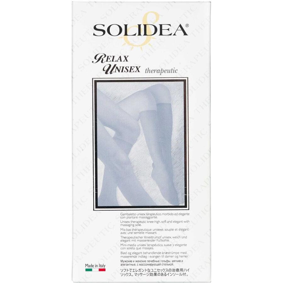 Solidea Knæ Relax Unisex KL2 Sort Medium