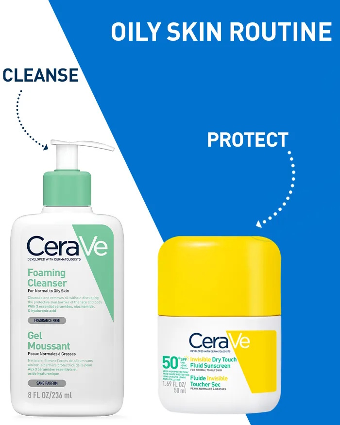 CeraVe Invisible Dry Touch Fluid Sunscreen SPF 50+