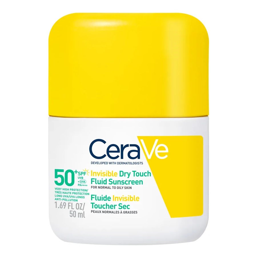 CeraVe Invisible Dry Touch Fluid Sunscreen SPF 50+