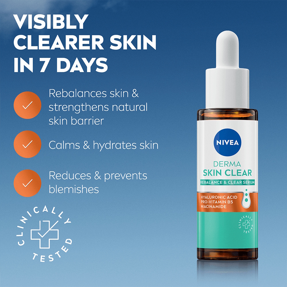NIVEA DERMA Skin Clear Regenerate & Protect Serum