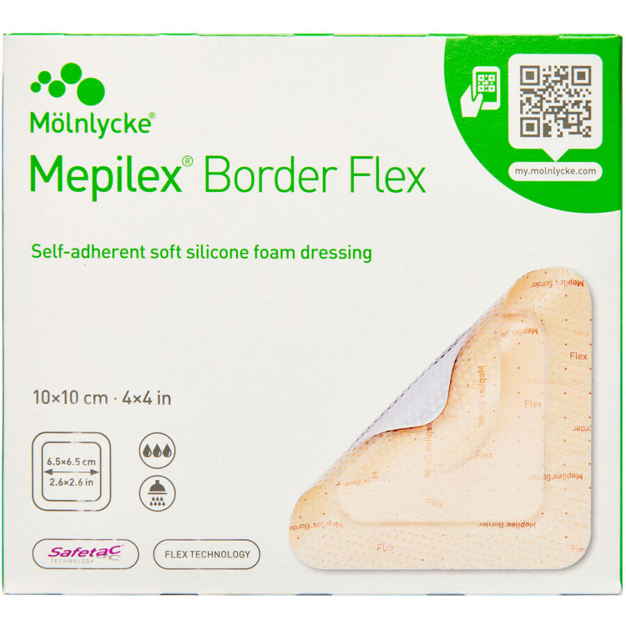 Mepilex Border Flex 10 x 10 cm