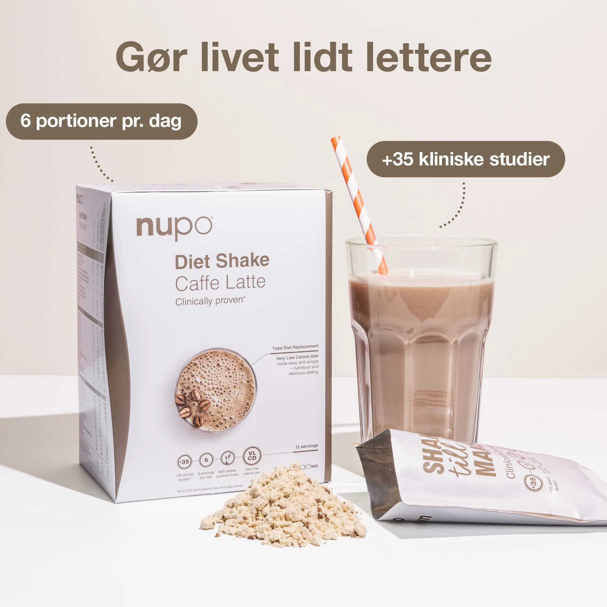 Nupo Diet Shake Caffe Latte