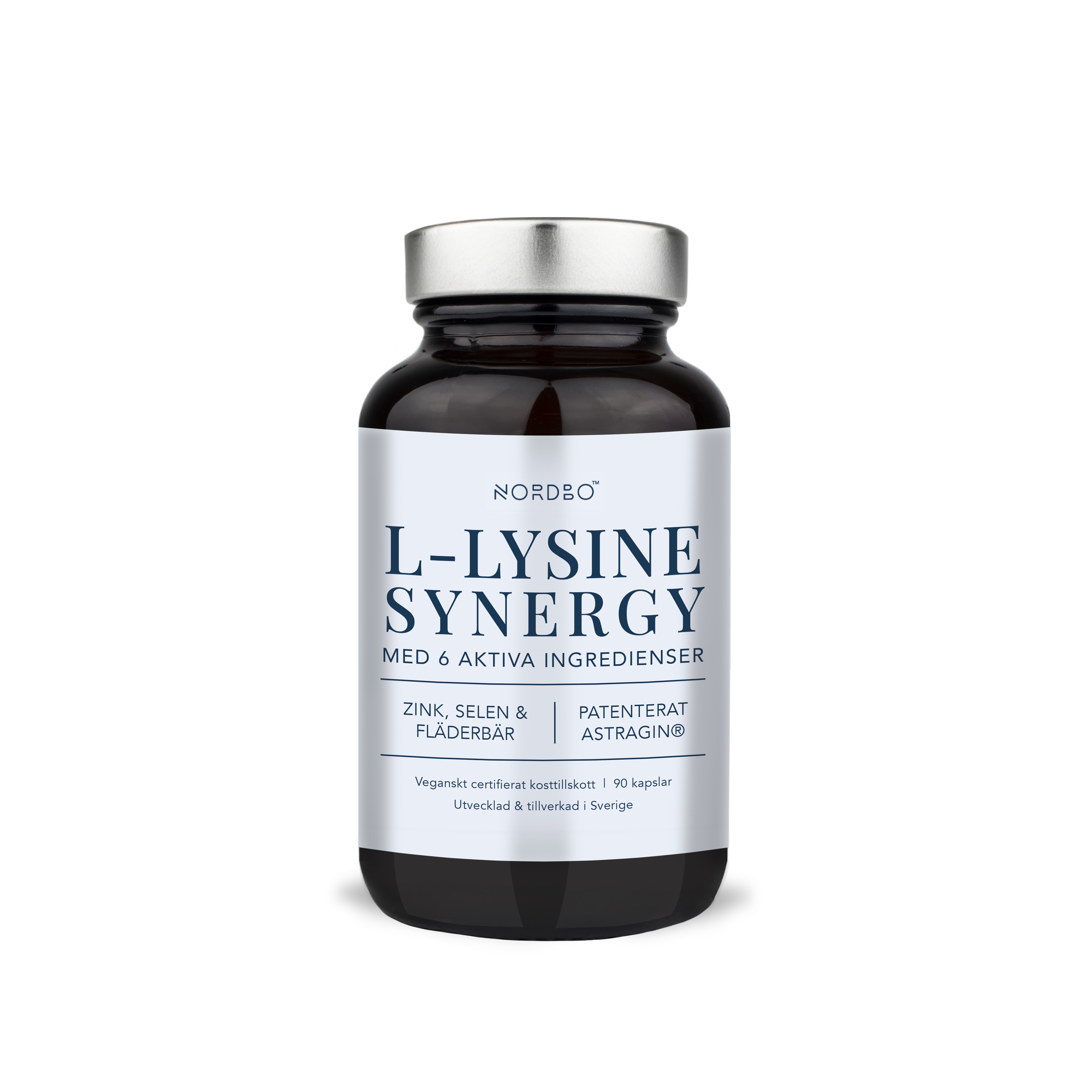 Nordbo L-Lysine Synergy, 90 kap