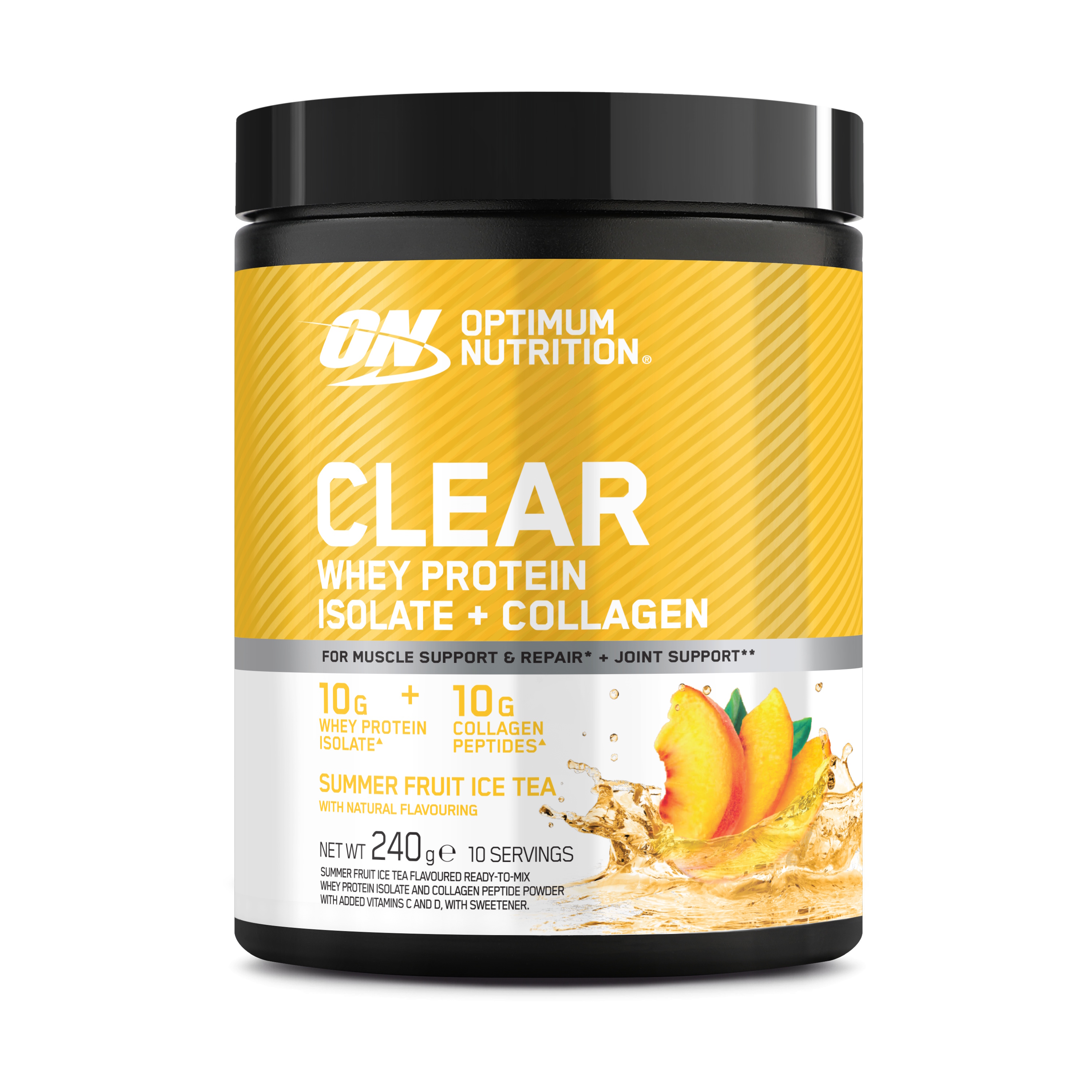 Optimum Nutrition CLEAR WHEY COLLAGEN SUM ICE TEA 240G