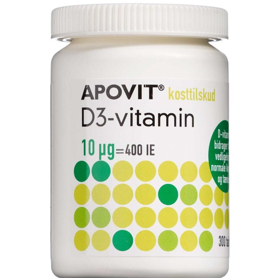 APOVIT D-vitamin 10 µg