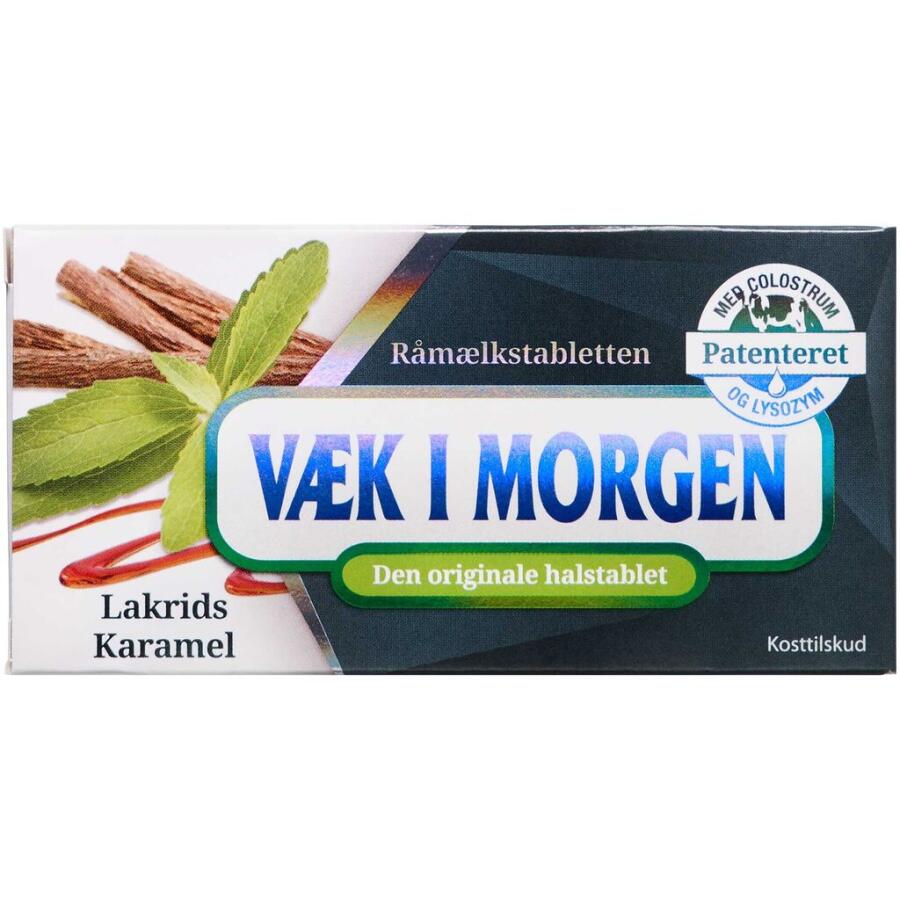 Væk I Morgen Halstablet Lakrids/Karamel