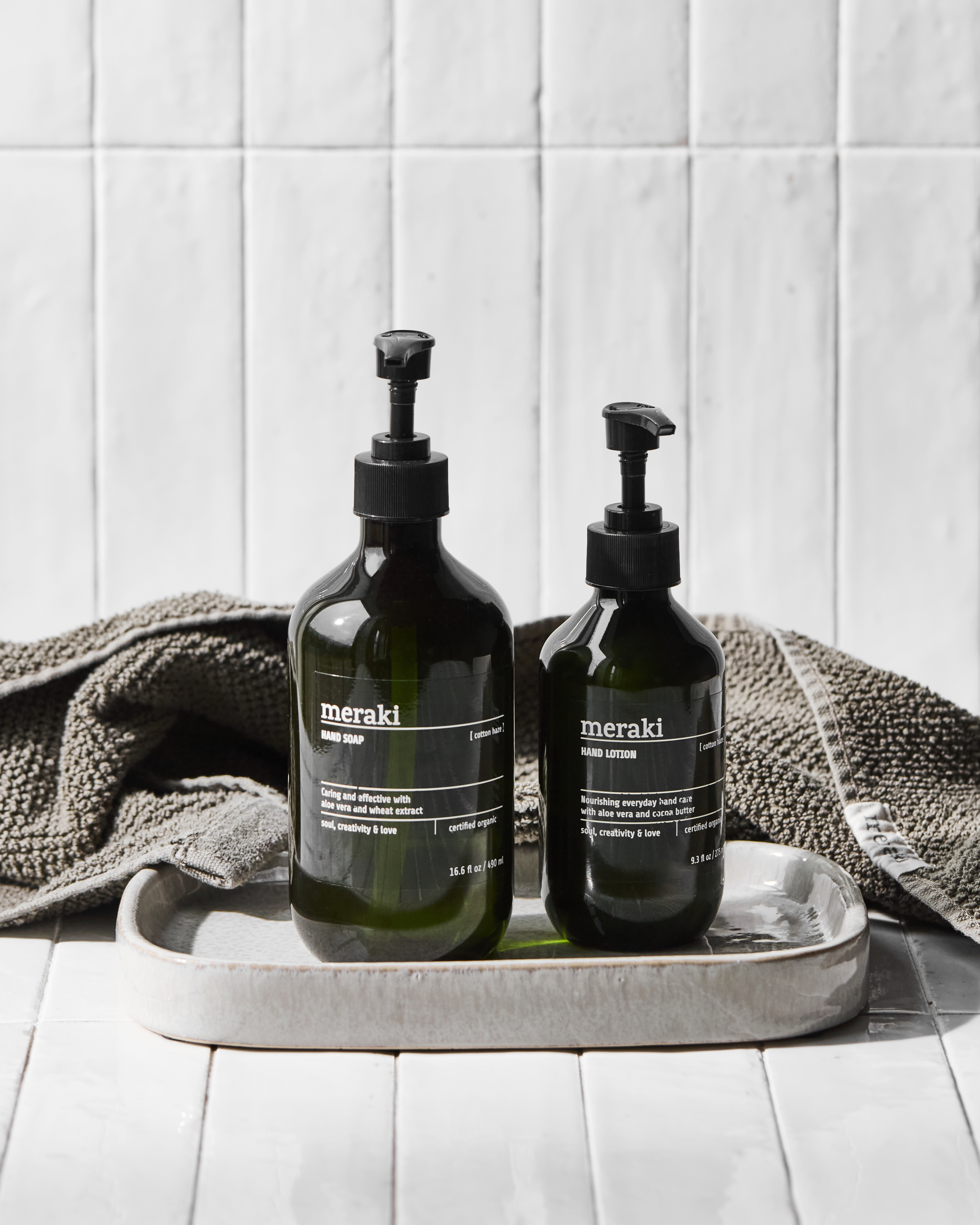 Meraki Hand Soap, Cotton Haze