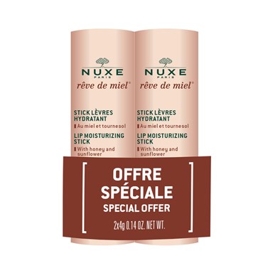 NUXE Reve De Miel Lip Stick Duopack