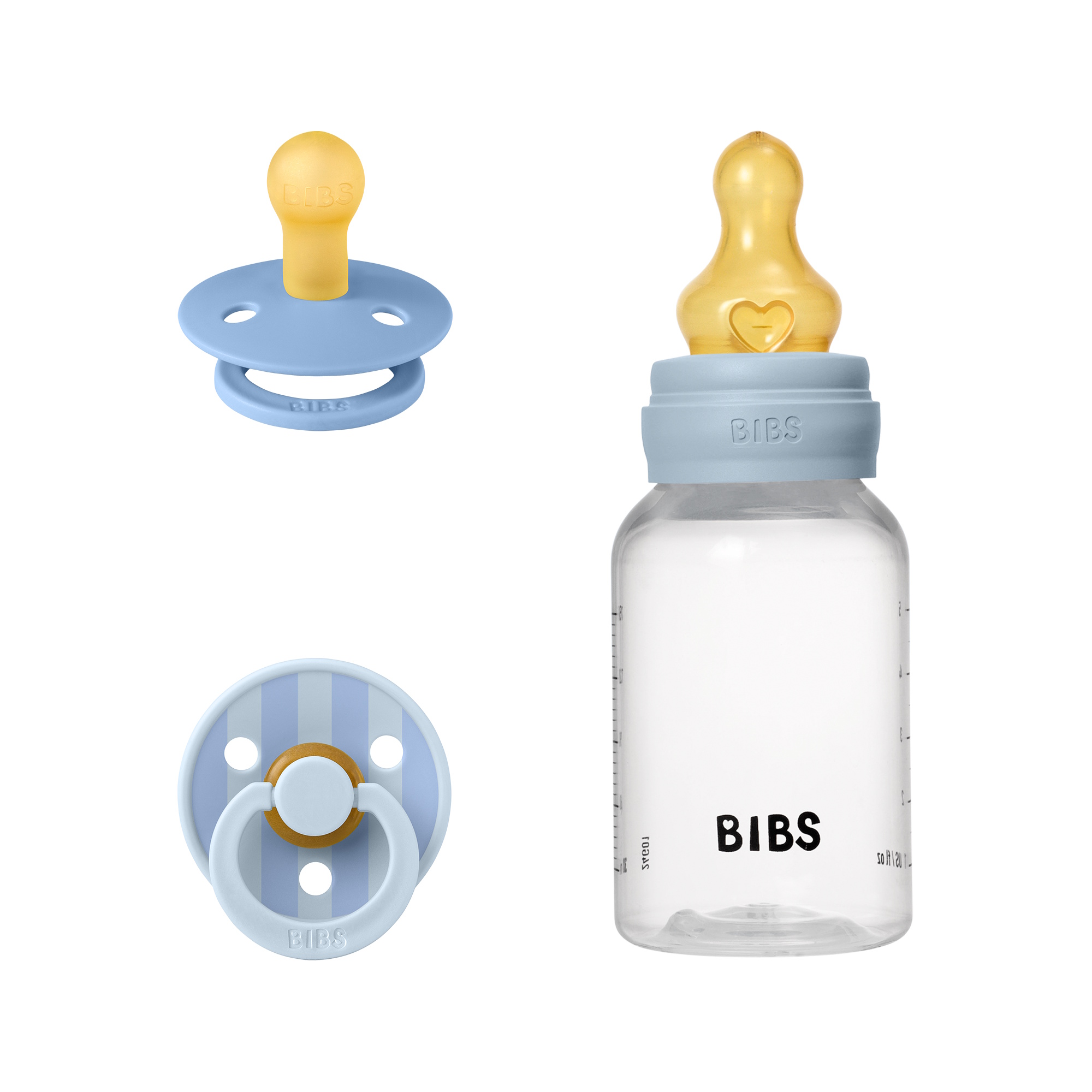 BIBS Gift Set Baby Sprinkle Baby Blue