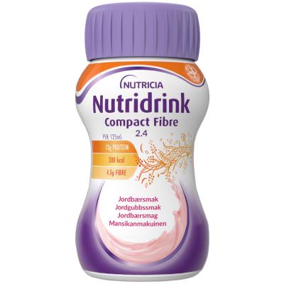 Nutridrink Compact Fibre Jordbær