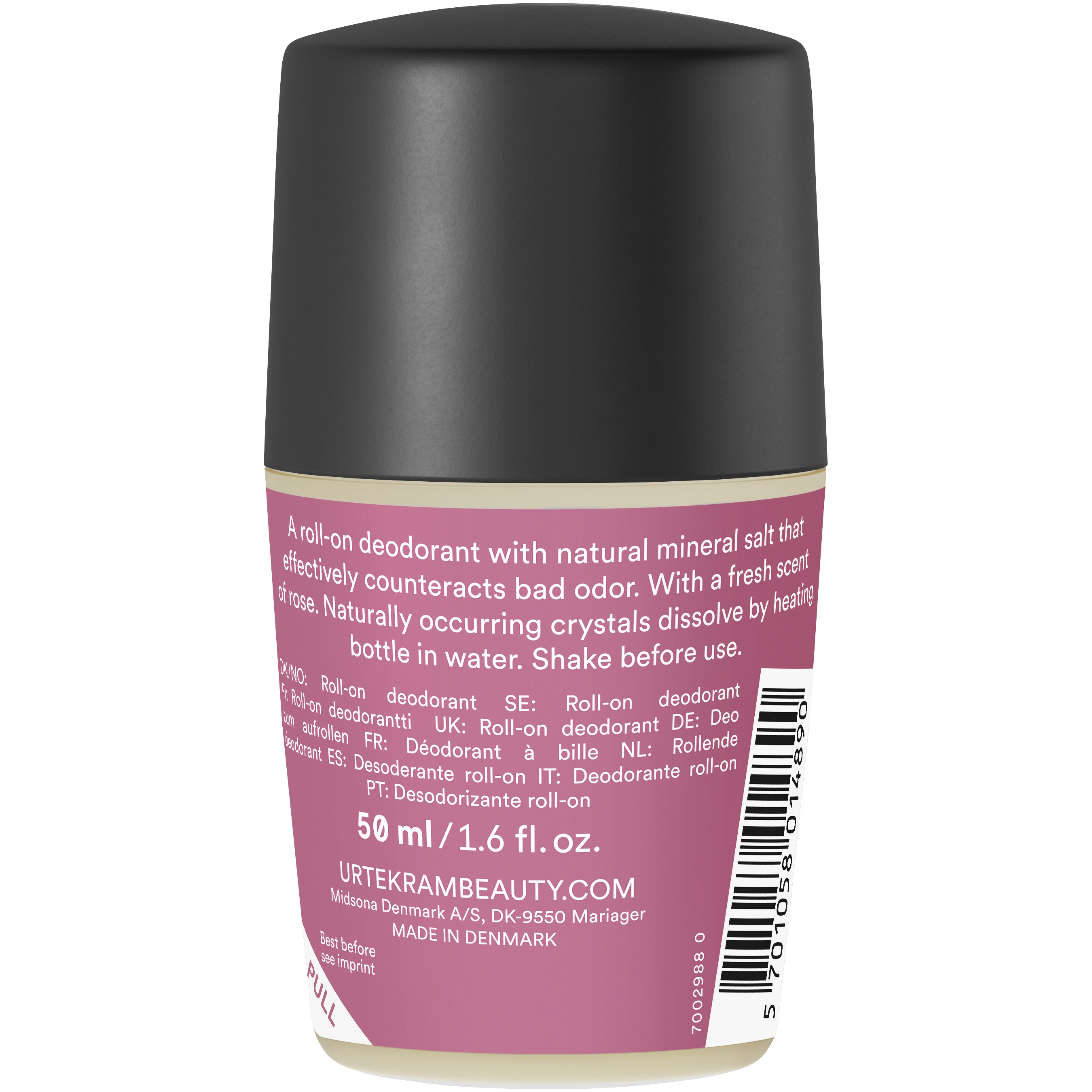 Urtekram Beauty Rose Deo Crystal