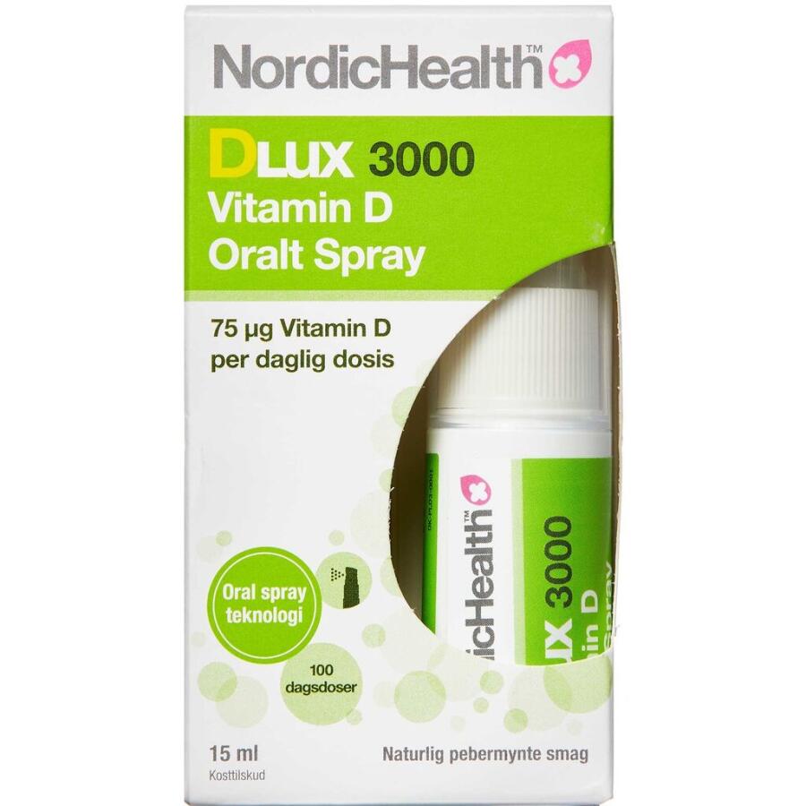 DLUX D3000 D-vitamin Spray 75 µg