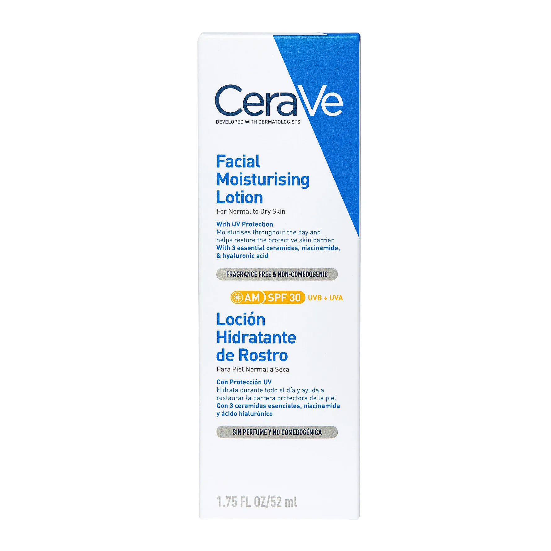 CeraVe Fugtgivende Ansigtscreme SPF 30