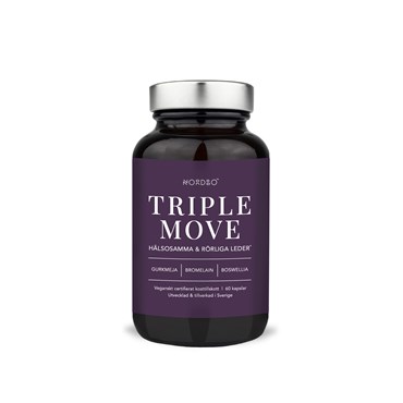 NORDBO Triple Move 60 kapsler VEGAN