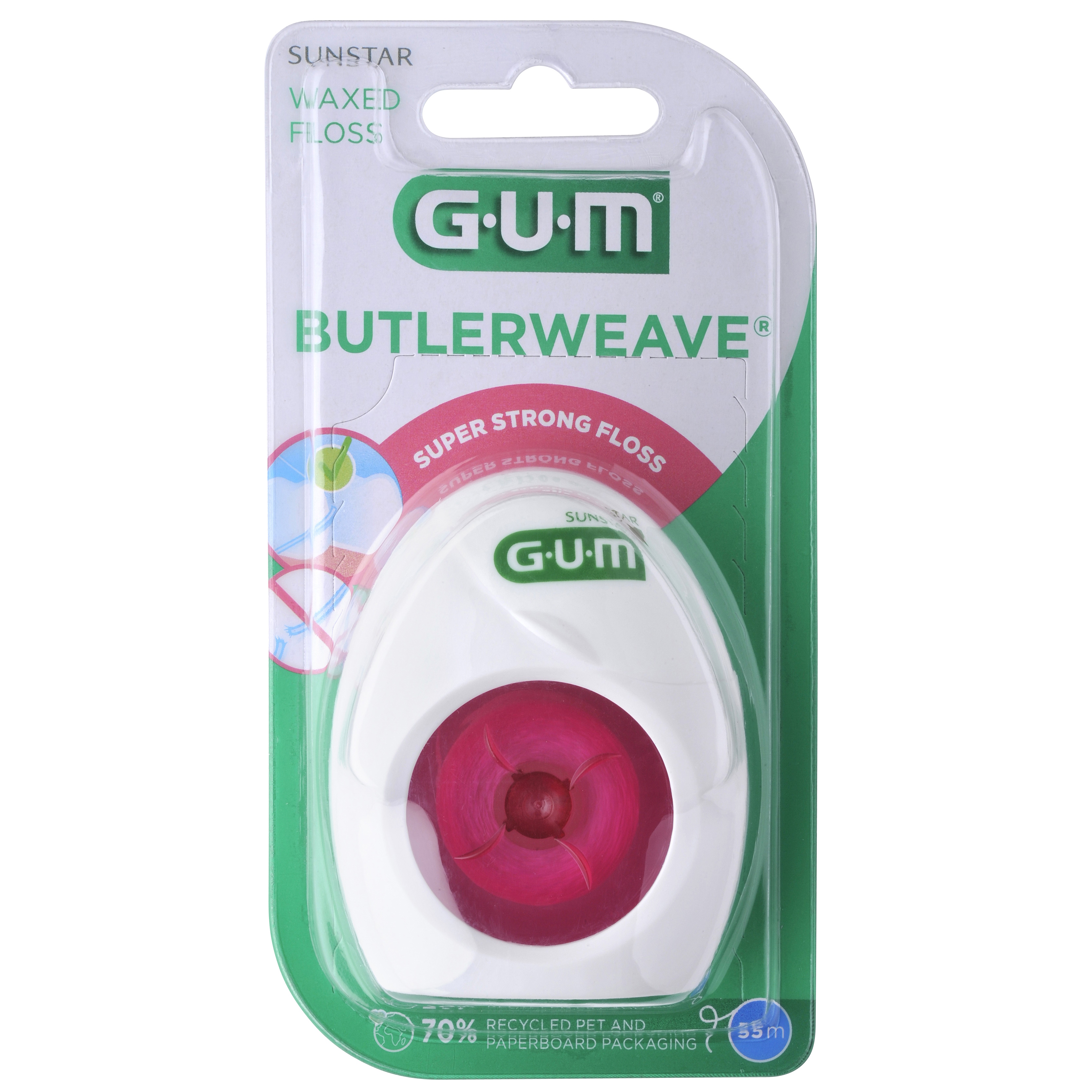 GUM BUTLERWEAVE FLOSS Tandtråd