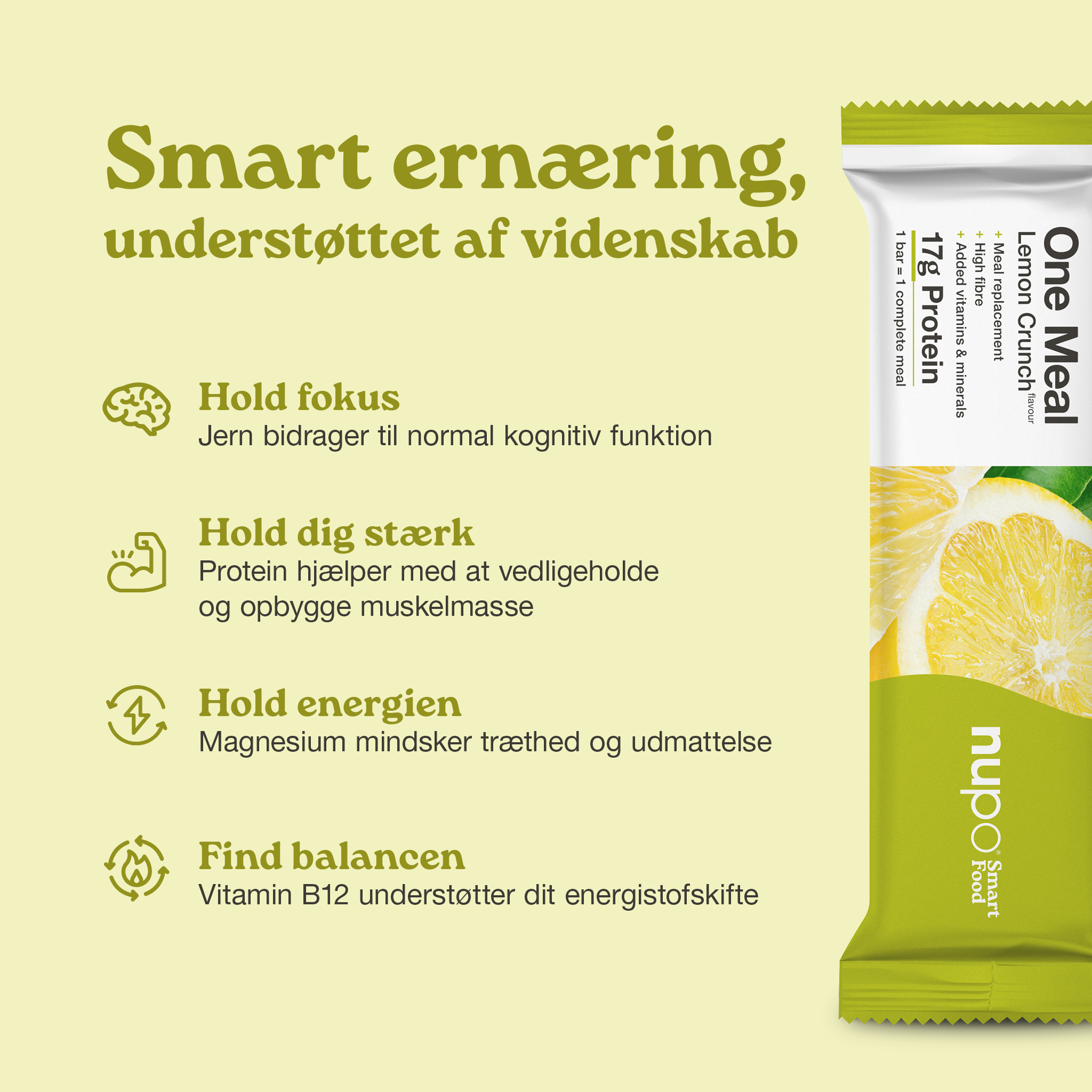 Nupo One Meal Lemon Crunch