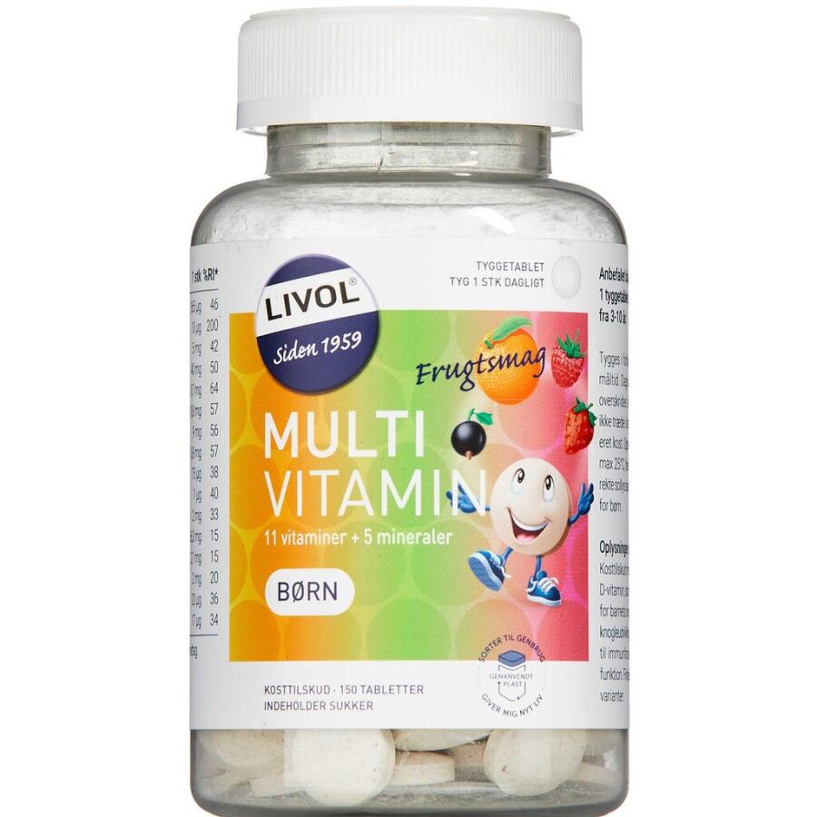 Livol Multi Vitamin Børn Frugtsmag