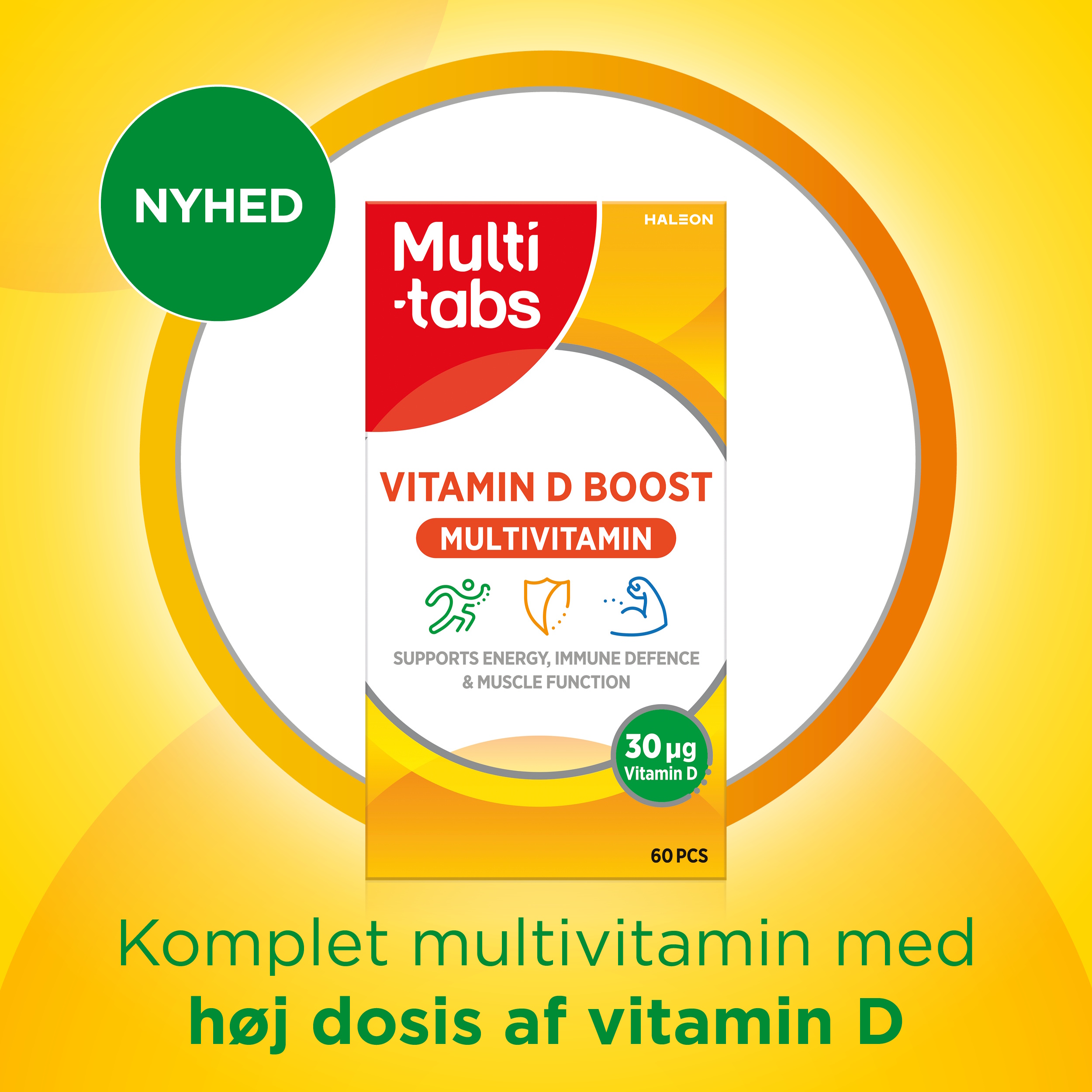 Multi-Tabs Vitamin D Boost Multivitamin