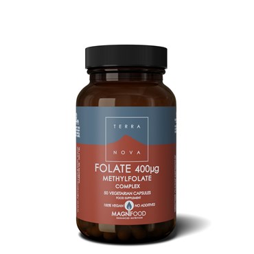 TERRANOVA FOLATE METHYLFOLATE 400µg