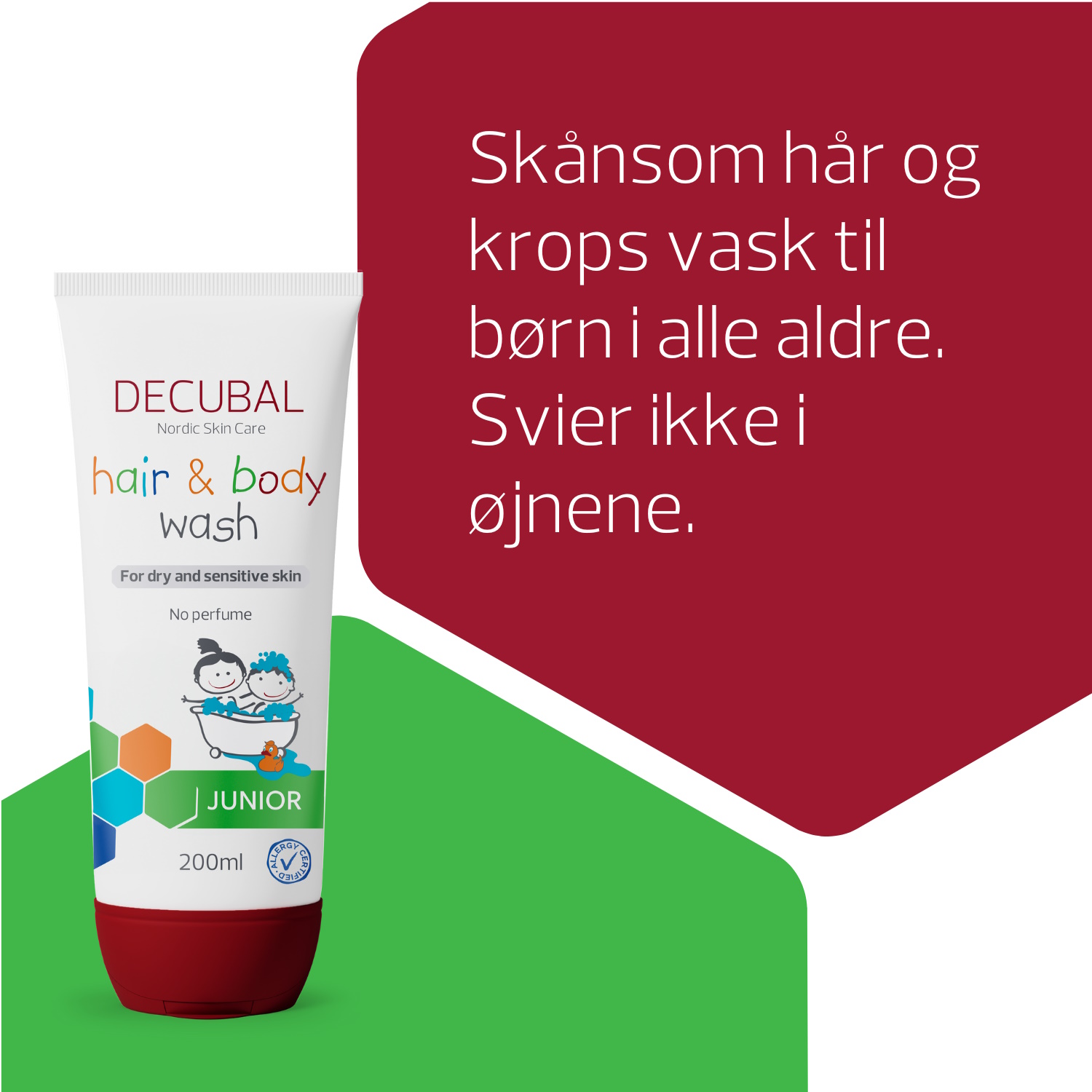 Decubal Junior Hair & Body Wash