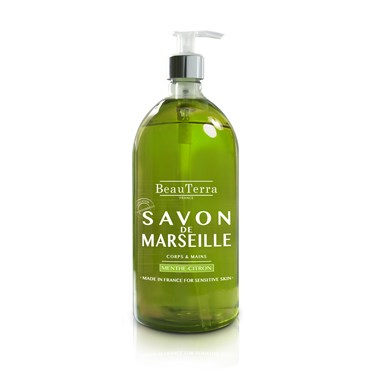 BeauTerra Marselle Liquid Soap - Mint lemon