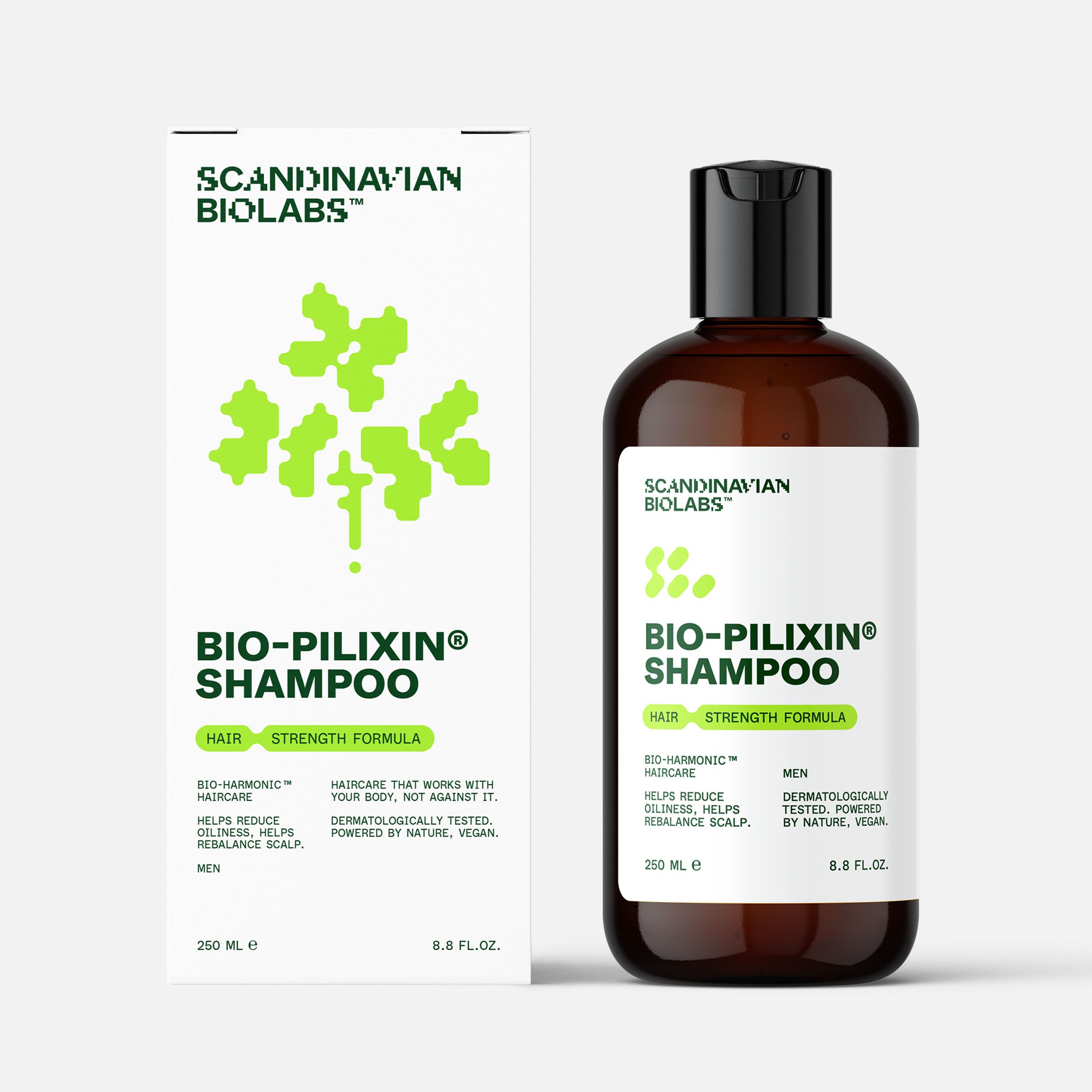 Scandinavian Biolabs Bio-Pilixin Hair Strength Shampoo for Men