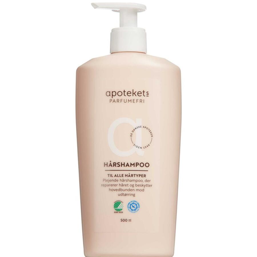 Apotekets Parfumefri Hårshampoo 500 ml