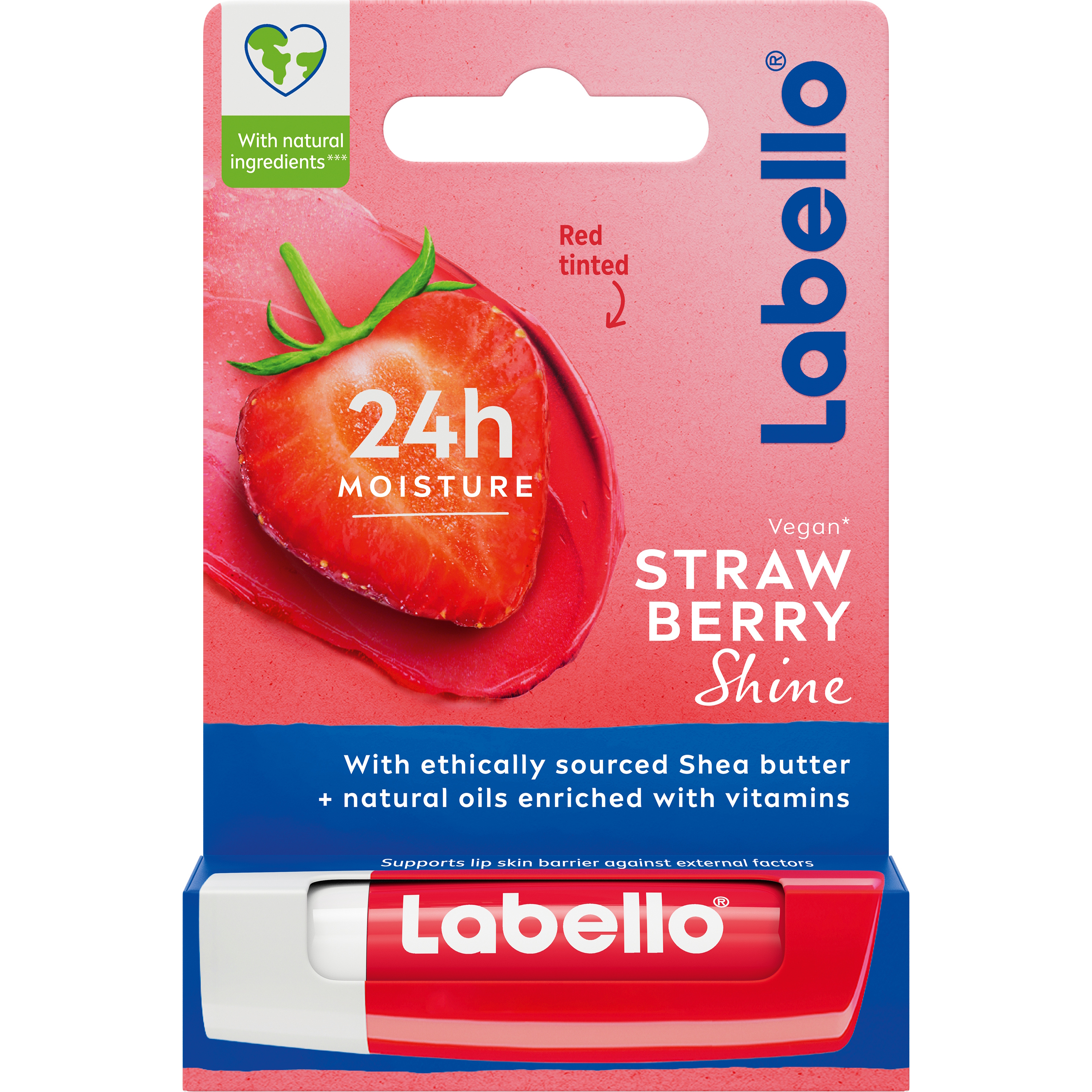 Labello Fruity Shine Strawberry Lip Balm