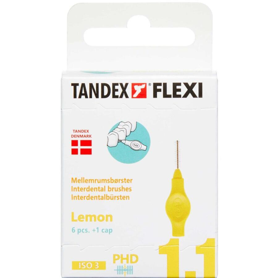 Tandex Flexi Mellemrumsbørste Lemon