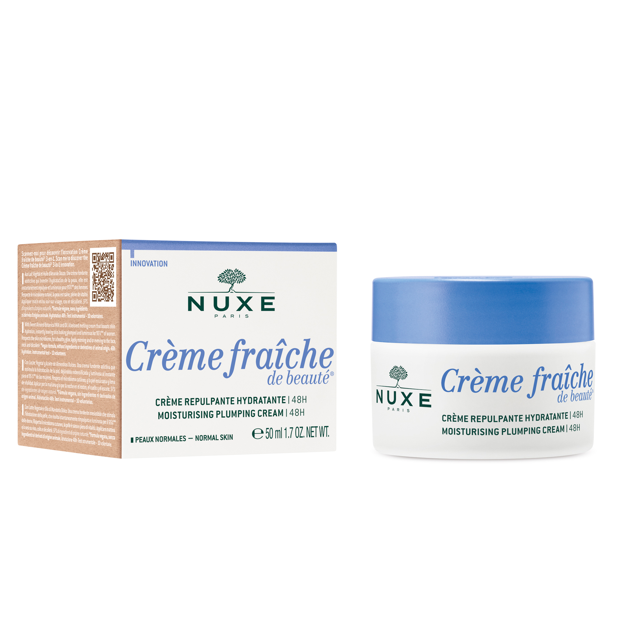 NUXE 48H Moisturising Plumping Cream Crème Fraîche de Beauté
