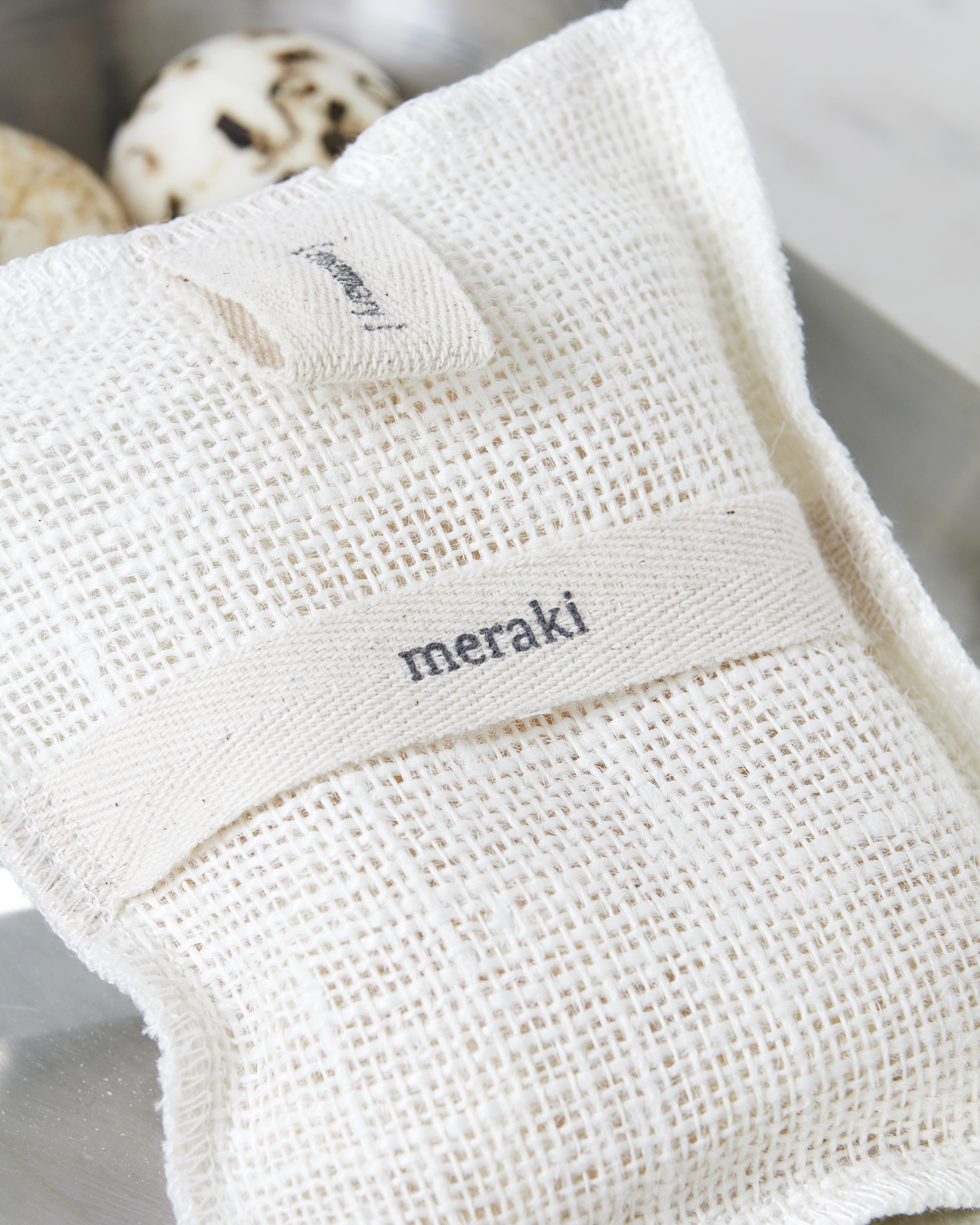 Meraki Bath Mitt, Rosemary