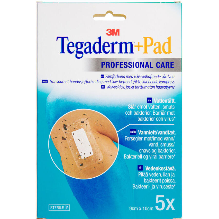 Tegaderm + Pad 9x10 cm