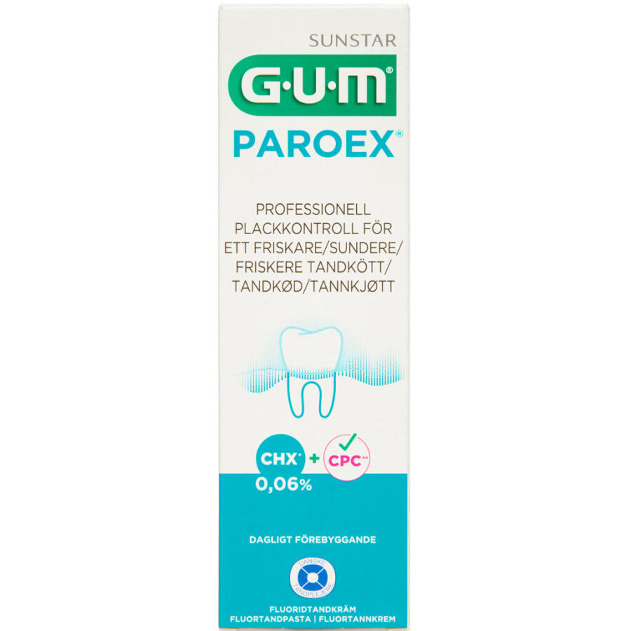 Gum Paroex Klorhexidin Tandpasta 0,06%