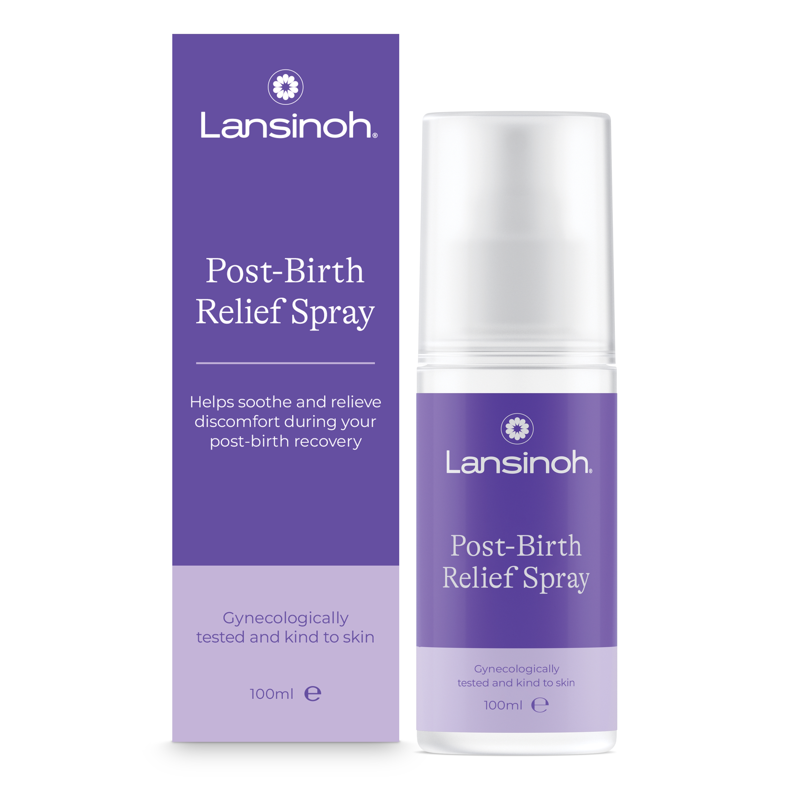 Lansinoh Organic Post-Birth Relief Spray, 100 ml