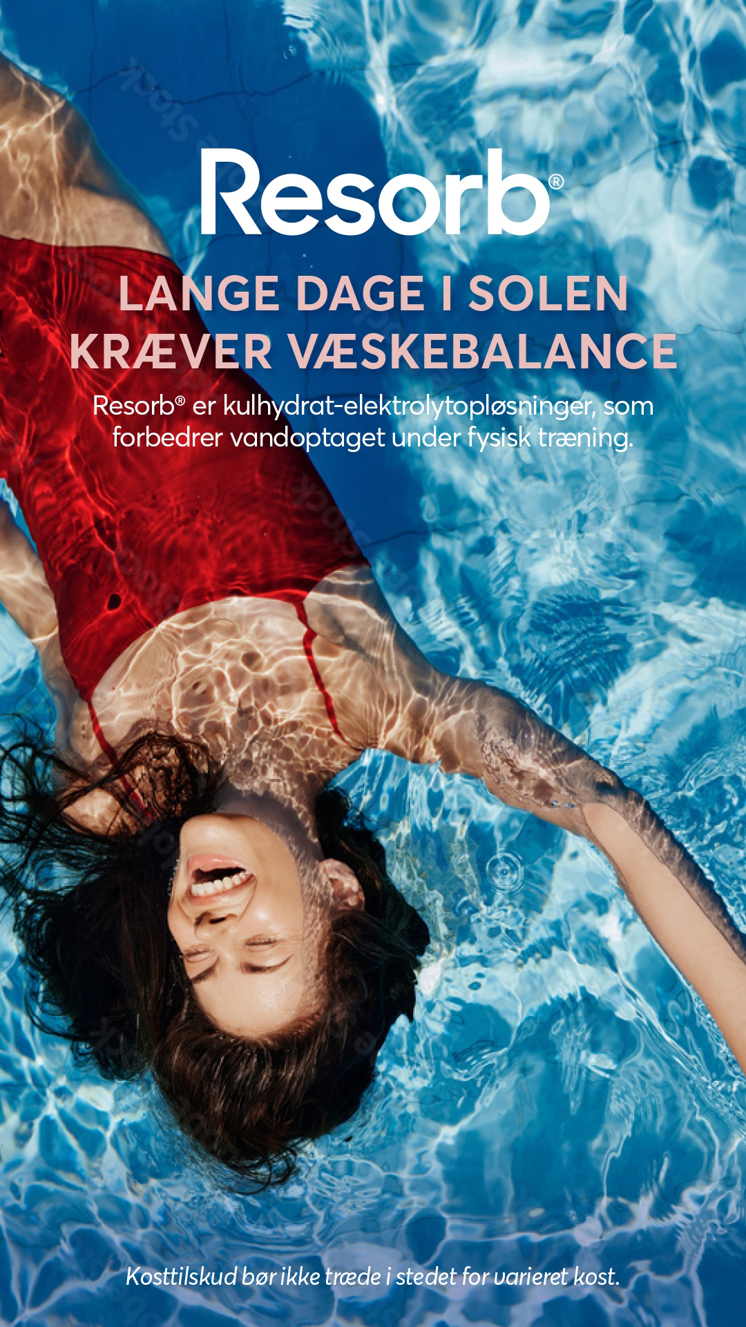 Resorb Jordbær-Lime Brusetablet