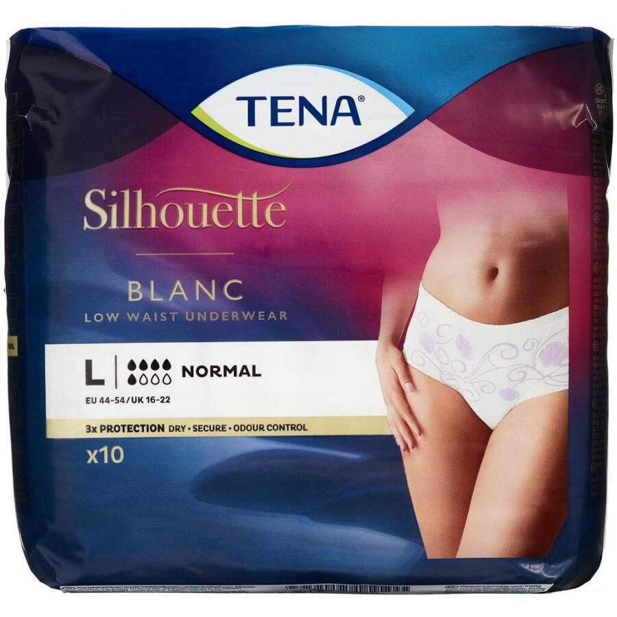 Tena Silhouette Normal hvid large