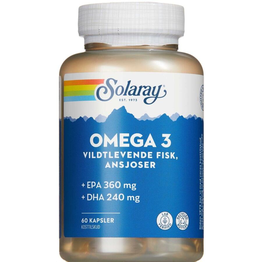 Solaray Omega 3 Kapsler