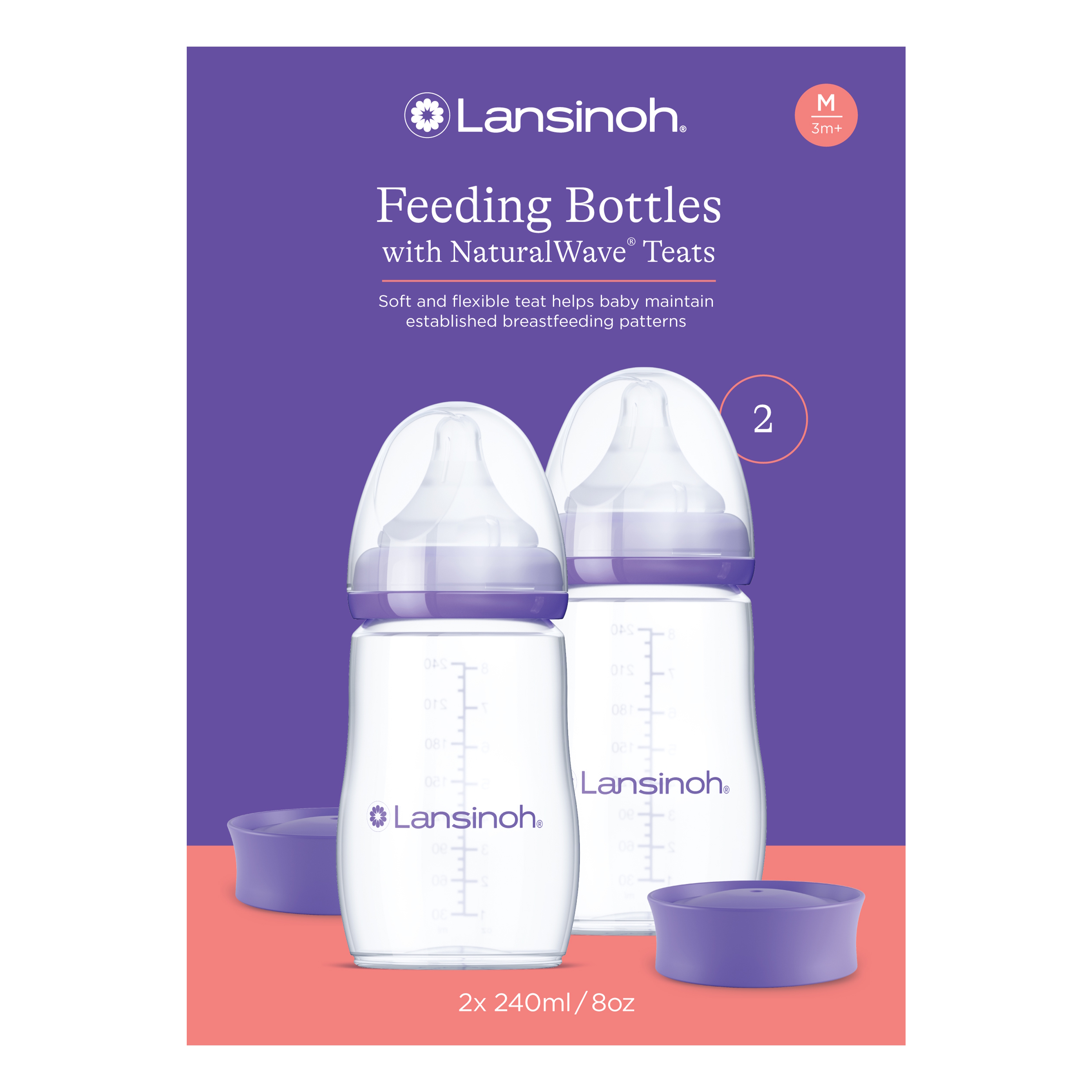 Lansinoh NaturalWave Sutteflasker