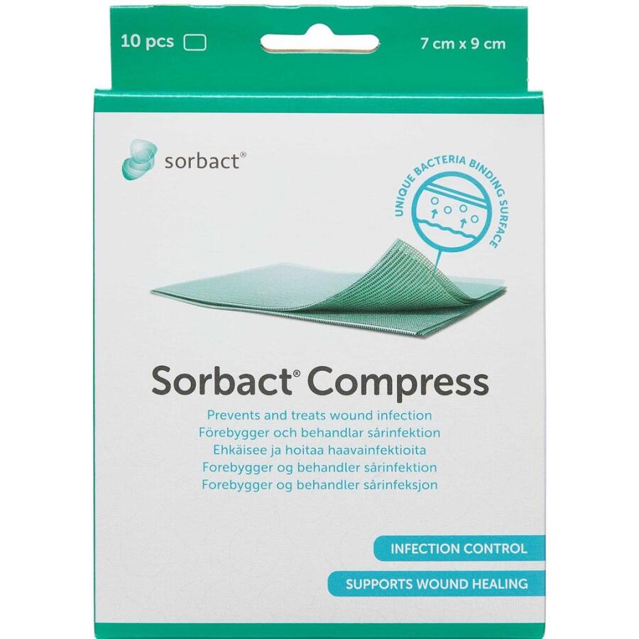 Sorbact Compress 7 x 9 cm