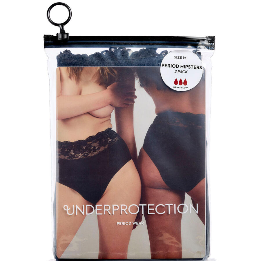 Underprotection Penelope Period Hipsters Sort M