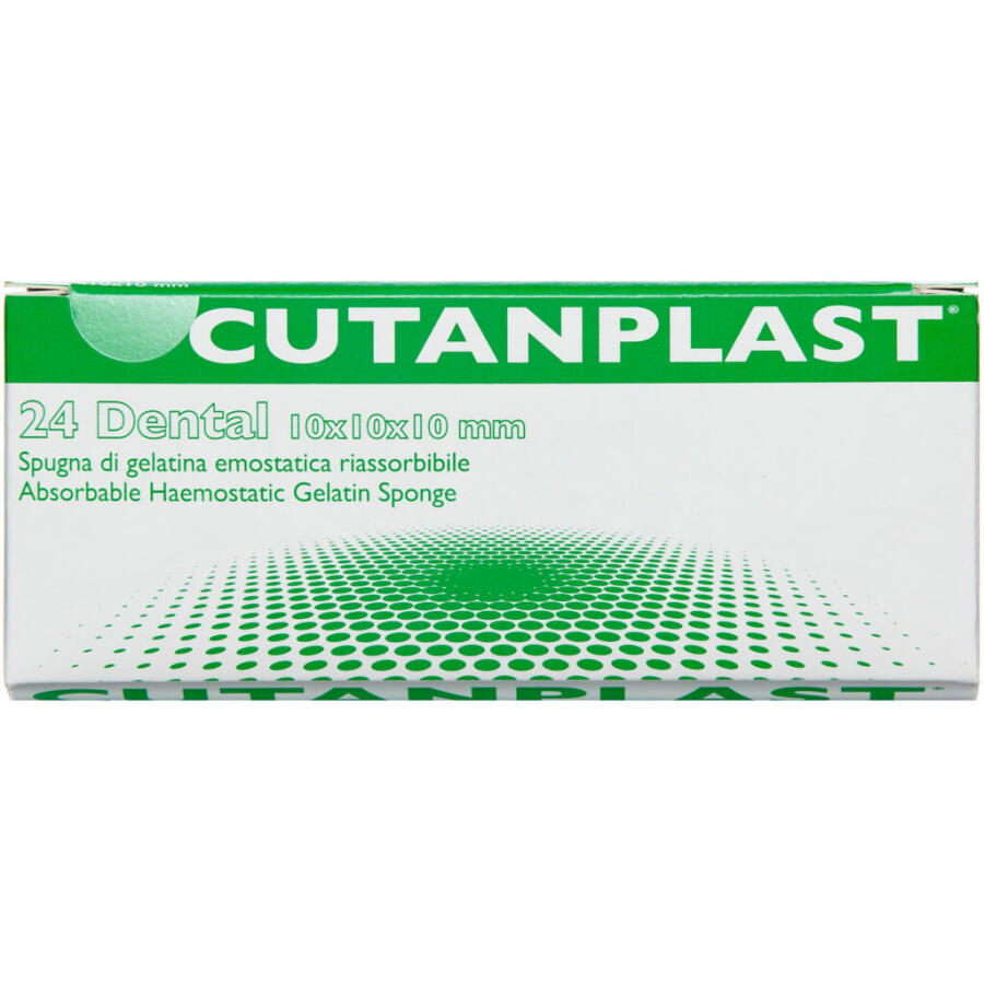 Cutanplast Dental Hæmostatisk Gelatine Svamp Steril