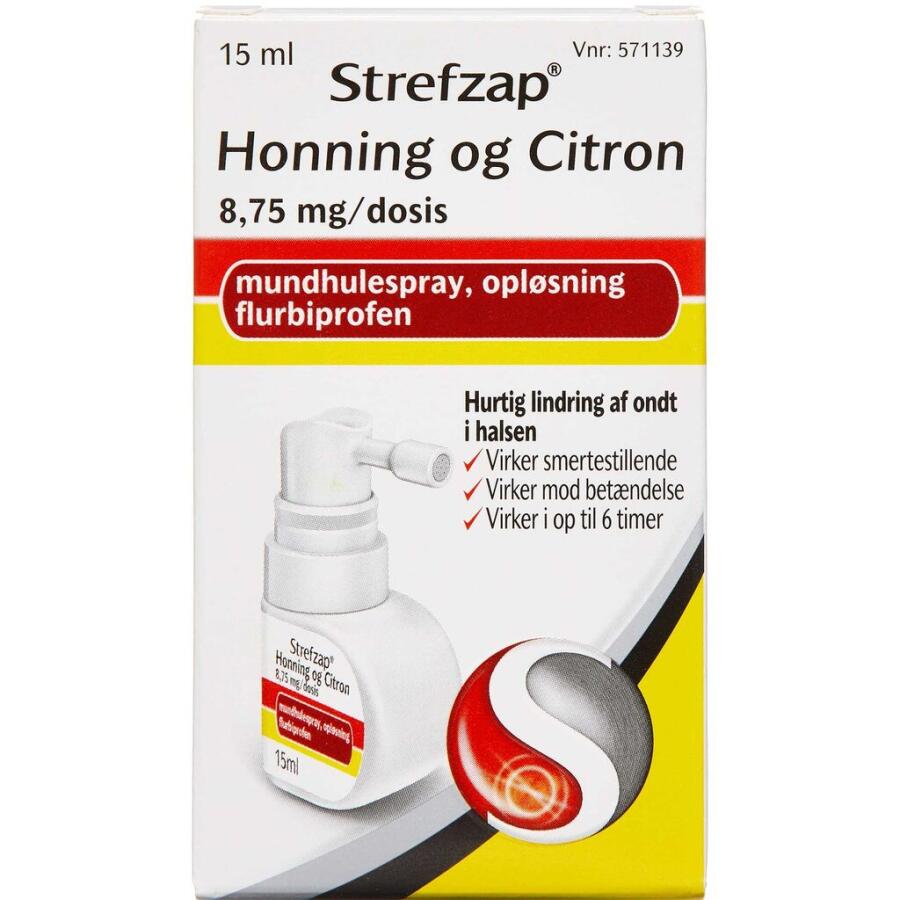 Strefzap honning og citron