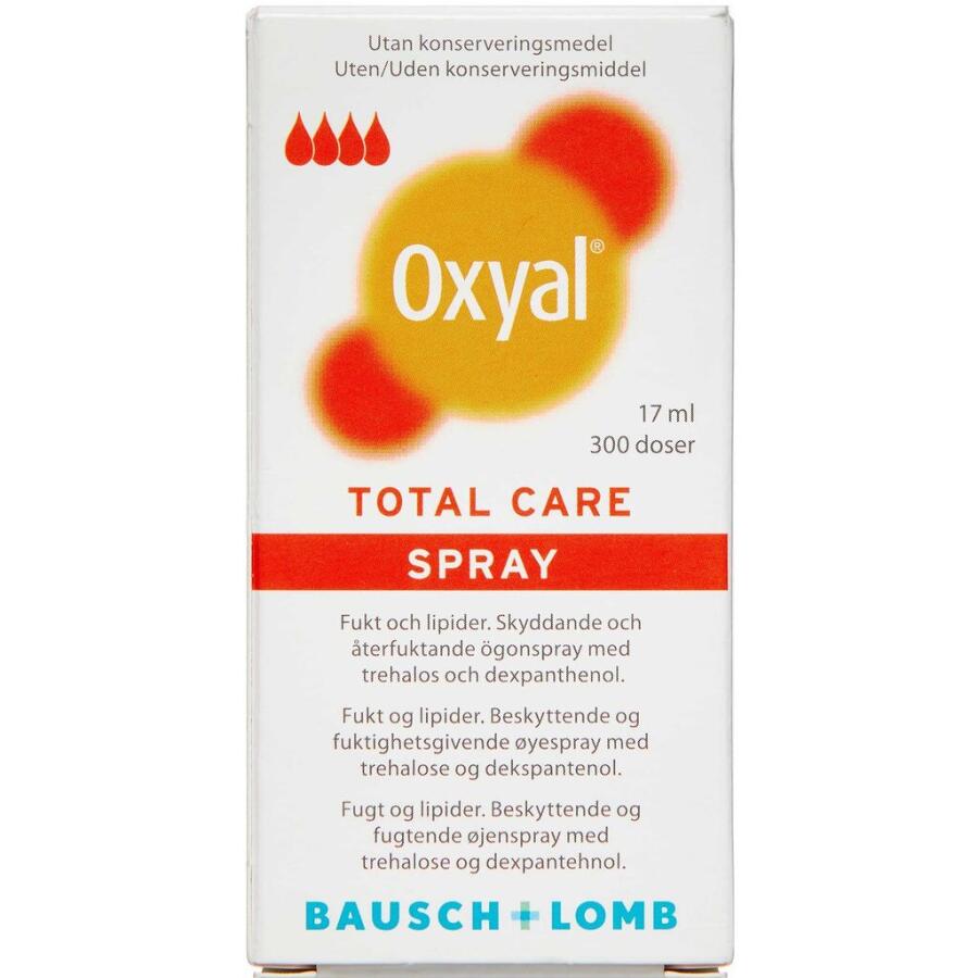 Oxyal total care øjendråber