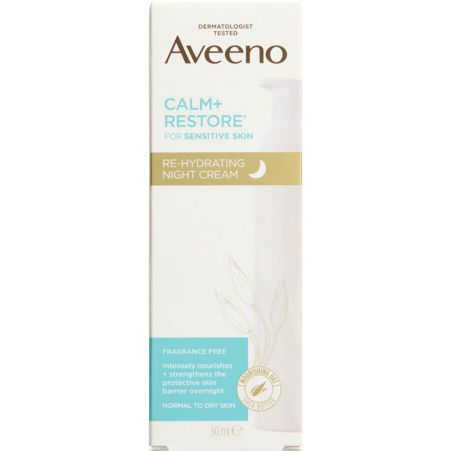 Aveeno Face Calm+Restore Re-Hydrating Night Cream