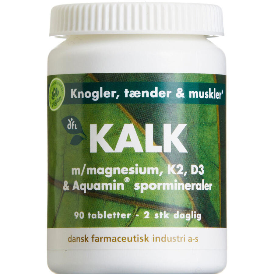 Kalk m/magnesium, K2 og D3