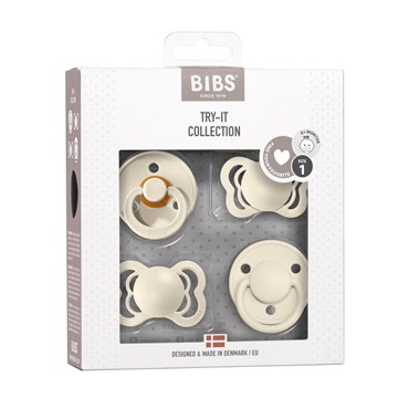 BIBS Try-it Collection Ivory Size 1