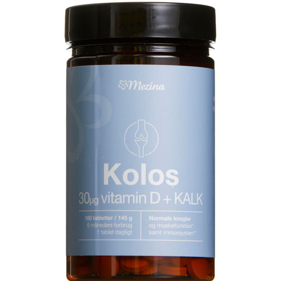 Kolos Vitamin D + Kalk Tabletter