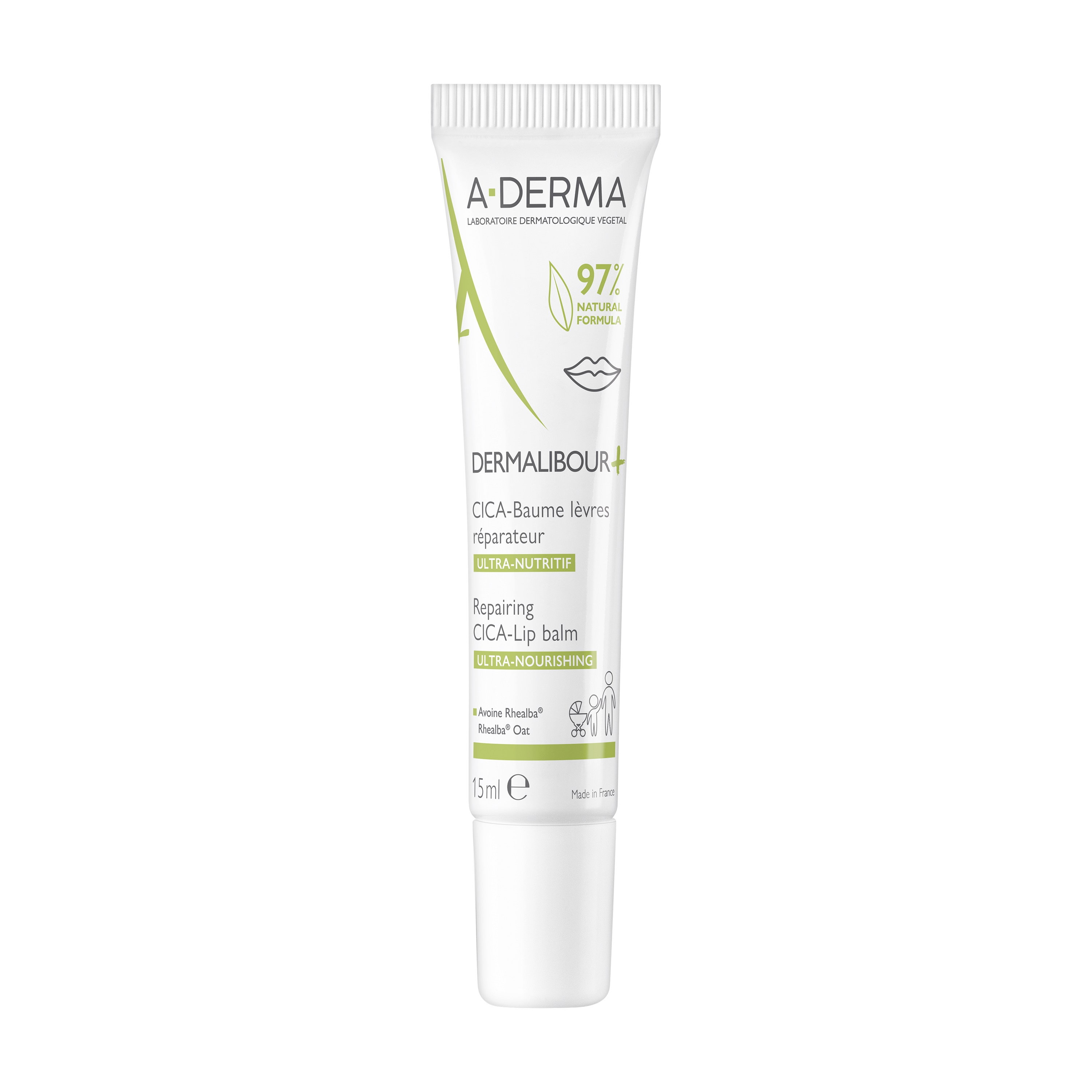 A-Derma Dermalibour+ Cica Lip Balm