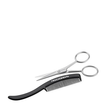 Tweezerman Moustache Scissors With Comb